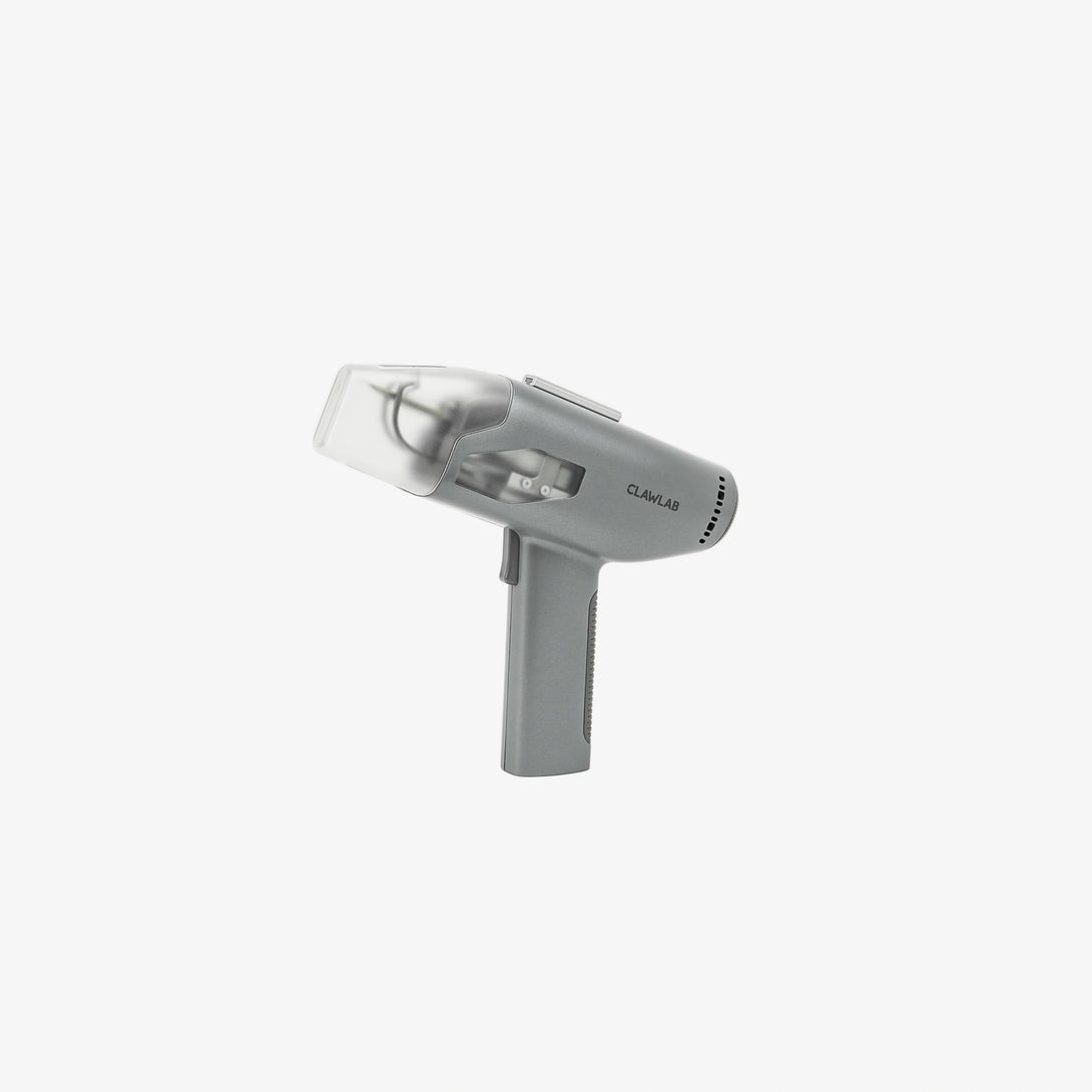 Clawlab H1  lightweight gray tufting gun with transparent safety guard