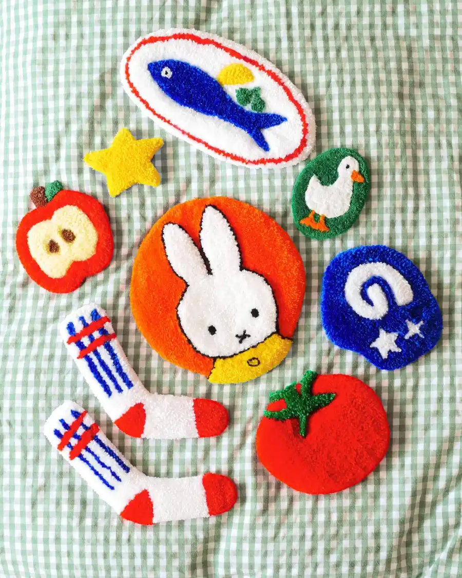 Miffy, fruits, and socks